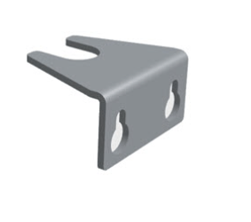 Zinc-Plated Steel "M" Bracket for Type 1005P, 1005V, 1010P